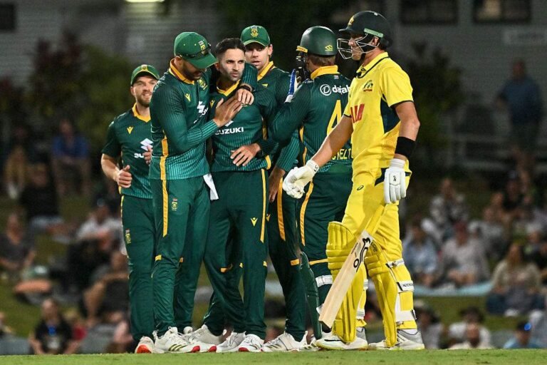 Keshav Maharaj SA vs AUS